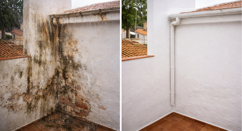 solucion humedades azotea sevilla